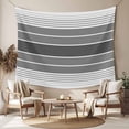 thumbnail image 2 of Gradient Grey Striped Small Tapestry for Bedroom Wall Hanging Tapestry, Simple Farm Stripes Minimalist Ceiling Backdrop Tapestries Poster Blanket Wall Decor for Teens Room Living Room Dorm 23" x 28", 2 of 8