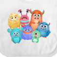 thumbnail image 4 of Inktastic Halloween Monsters Boys or Girls Baby Bib, 4 of 4