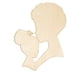 thumbnail image 1 of Plantilla de corona de madera Fiudx Decoraciones navideñas, 1 of 1