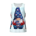 thumbnail image 4 of Haiem Cute Gnomes in USA1 Men Workout Tank Top Gym Bodybuilding Sleeveless Muscle T Shirts Athletic Tank Breathable Workout Shirt-X-Large, 4 of 9