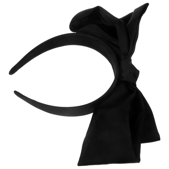 Luxshiny Oversized Bow Headband Women Hair Accessory Durable for Party 1Pack