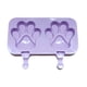 thumbnail image 2 of (Huella de oso morado + Huella morada) Molde para helado con tapa (palo de madera) - Molde para cubitos de hielo para el hogar - Creative.com Máquina para hacer helados - Máquina para hacer helados -, 2 of 5