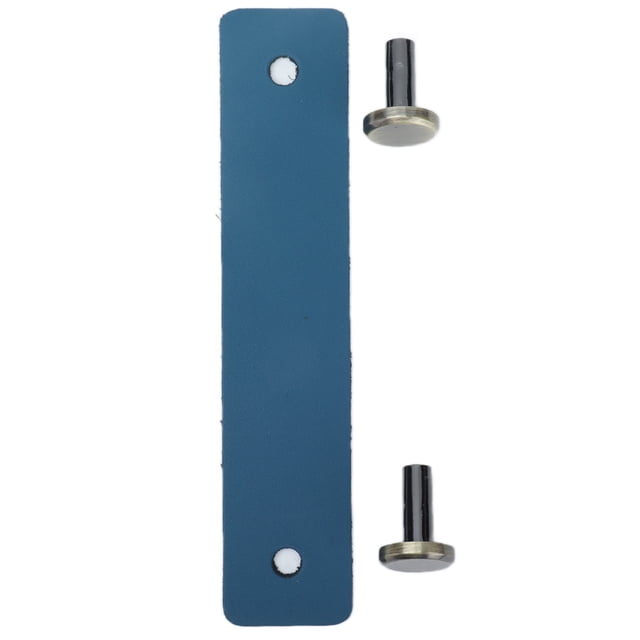 Tiroir en Cuir PU Tire Anticollision Résistant Européen Exquis Moderne Simple Armoire Poignée Bleu