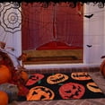 thumbnail image 3 of Halloween Bathroom Rug, Pumpkin Bath Mat for Fall Home Decor, Soft Non-Slip Absorbent Microfiber Floor Carpet for Shower Tub Kitchen Bedroom Seasonal Decor, 1Pack B, 3 of 5