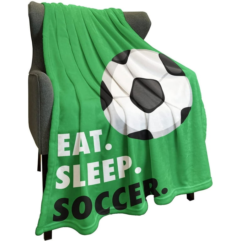 Fleece discount soccer blanket