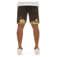 thumbnail image 2 of Akoo Men’s Southside Jean Shorts for Classic Summer Beach and Workout Comfy 32, 2 of 2