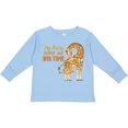 thumbnail image 3 of Inktastic My Nanny Loves Me Big Time Giraffe Boys or Girls Long Sleeve Toddler T-Shirt, 3 of 5