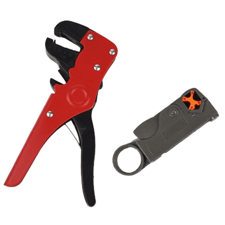 

Portable Multi-Function Wire Stripping Tool Set Return Spring Cable Crimper Wire Stripper Wire Stripper