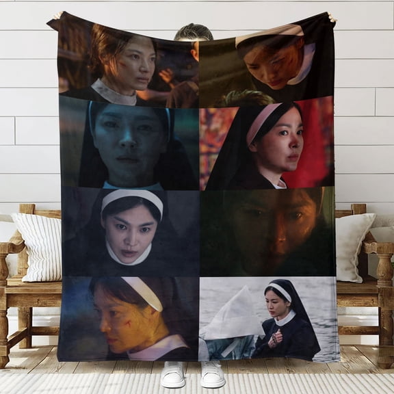 dark nuns Throw Blanket Gifts for Fans Lover Girls Boys Women Present Hoodie Him Bed 60"x80"