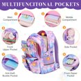 thumbnail image 3 of Inadays School Backpacks for Teens 3PCS Set Middle School Bookbag Students Lightweight Durable Casual Outdoor Daypack College, 3 of 7