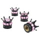 thumbnail image 1 of 4 tapones para válvulas de neumáticos y ruedas con diamantes brillantes para coche, camión o vehículo Rosado, 1 of 5