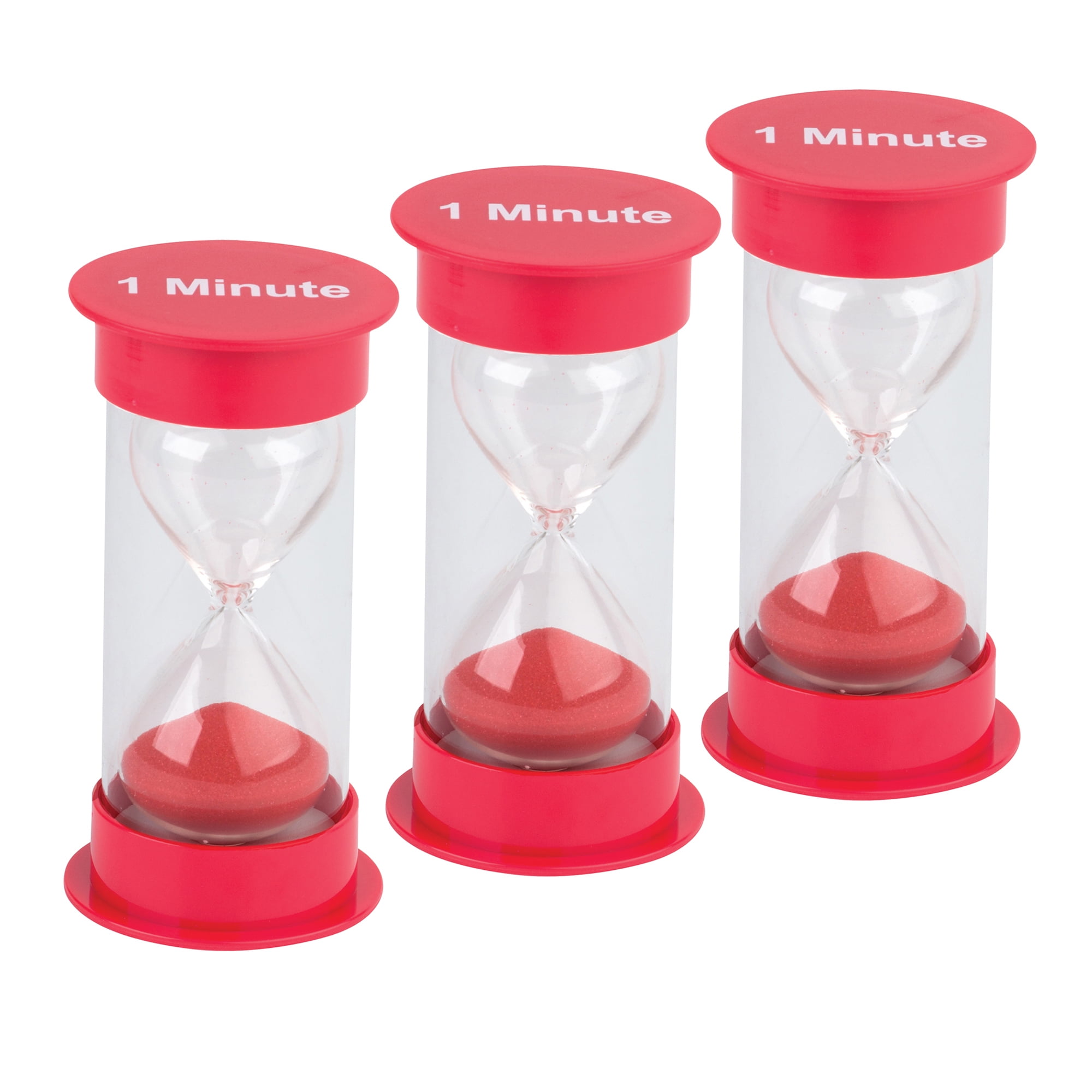 1 2 3 5 Min Red Wooden Frame Sand Timer Hourglass Sports Games Timing Tool 