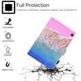 thumbnail image 3 of Allytech Case Fits for All-New Fire HD 10 Plus 2021(11th Gen), Fire HD 10.1" 2021 Case, Premium PU Leather Folding Stand Wallet Case with Auto Sleep Wake for Fire HD 10.1", Pink Ocean, 3 of 7