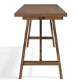 thumbnail image 3 of Dylan SOLID WOOD Industrial 60 inch Wide Writing Office Desk in Rustic Natural Aged Brown, 3 of 3