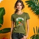 thumbnail image 3 of Playera Blusa De Naranjas Los Angeles California – Estilo Cítrico con Vibras del Oeste Color Verde Oliva Talla Grande Marca Emil SaEs, 3 of 4