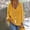 Yellow, variant on AOOCHASLIY Women 2023 Tops Clearance Women's V Neck Solid Color Knitwear Tops Single Breasted Loose Sweater Cardigan