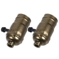 thumbnail image 5 of 2pcs Light Socket Replacement Lamp Holder Light Socket Vintage Light Socket Socket Light Fixture Replacement Lamp Socket Lamp Socket Part, 5 of 5