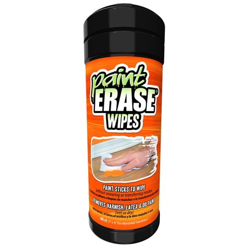 Painterase 40 Ct Paint Erase Cleaning Wipes