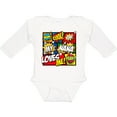 thumbnail image 3 of Inktastic My Nana Loves Me Boys or Girls Long Sleeve Baby Bodysuit, 3 of 5