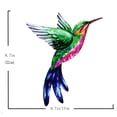 thumbnail image 2 of Metal Bird Wall Art Sculpture Outdoor Hanging Ornament For Garden/Home Decor, 2 of 5