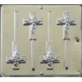 thumbnail image 1 of Cross Lollipop Chocolate Candy Mold Religious 426, 1 of 2