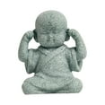 thumbnail image 1 of GUOOL Figure Buddha Statue Accessories Delicate Chinese Sculpture Dolls Cute Sculpture Think, 1 of 9