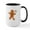 White/Black Inside, variant on CafePress - Oh Snap Gingerbread Man - 15 oz Ceramic Large White Novelty Mug