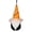 A, variant on Halloween Faceless Plush Hanging Ornament Mini Hat Gnome Pendant Soft Non-woven Fall Holiday Decor for Halloween Tree Door Window Mantel Party Home Store Display, 1 Pack
