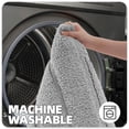 thumbnail image 4 of OEAKAY Bathroom Rug, Ultra Soft Absorbent Bath Rug for Bathroom, Premium Microfiber Shag Bath Mat, Non-Slip Bath Rug Machine Washable (24"x59", Gray), 4 of 8
