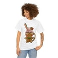 thumbnail image 3 of Unisex Heavy Cotton Tee Christmas Ginger Coffee, 3 of 10