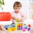thumbnail image 2 of Fesfesfes Shape Sorter Toys for 1+ Years Old Sensory Learning Toy for Fine Motor Skills Developmental Toys Gift Stacking Box, 2 of 5