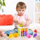 thumbnail image 1 of Rainbows Elastic Shape Sorter Toy For Babies Fine Motor Skills Activity With Colorful Stretchy Strings Learning Sensory Play, 1 of 1