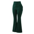 thumbnail image 3 of XIYON Womens Yoga Pants Flared Leggings Out Fitness Athletic Sports Running Workout Women Yoga Soft Yoga Pants, 3 of 9