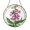 Acrylic 3.5 Inch, variant on Foxglove Floral Stained Glass Window Hanging, Soft Purple Botanical Nature Suncatcher