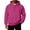 #Hot Pink_010, variant on Domuza Mens Hoodies Drop Shoulder Loose Fit Fleece Sweatshirt, Adjustable Drawstring Hood, Front Kangaroo Pocket, Fall Winter Athletic Streetwear Tops for Gym Workout