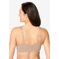 thumbnail image 2 of Comfort Choice Women's Plus Size Front Close Wireless Gel Strap Bra, 2 of 6