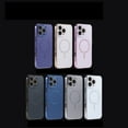 thumbnail image 7 of TECH CIRCLE for iPhone 14 Pro Crystal Hybrid Case Shockproof All-Inclusive Camera Lens Protection Magnetic Slim Luxury Business Frosted Cover, Compatible with MagSafe Wireless Charging,Titanium, 7 of 7