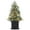 Green & White, variant on Ataucjin 3 FT Christmas Tree,Pre-Lit Christmas Tree with 78 Battery-Operated Warm White Lights, Artificial Christmas Tree with Potted Base