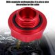 thumbnail image 4 of Car Aluminum Alloy Fuel Tank Cap (Red), 4 of 4