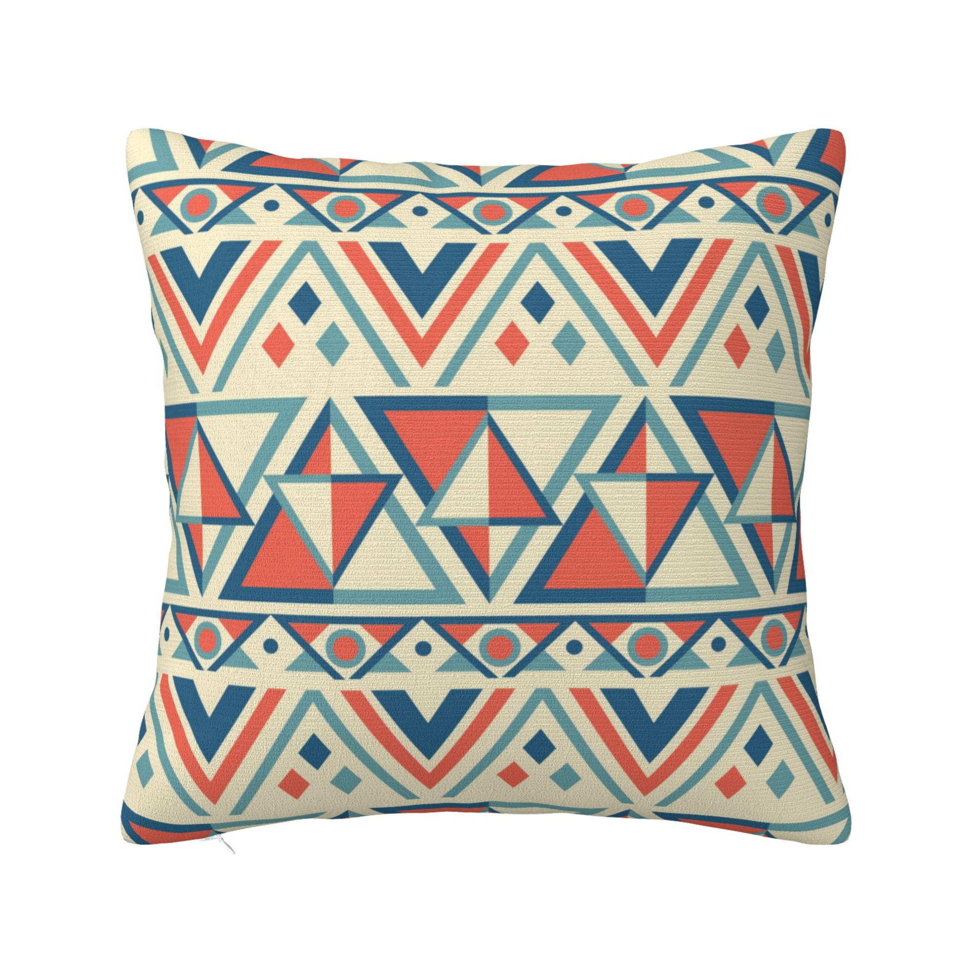 ZICANCN Boho Southwest Ethnic Tribe Style Throw Pillow Covers, Bed