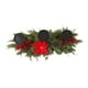 thumbnail image 5 of Centro de mesa navideño, portavelas de té navideño, decoración navideña romántica para la mesa, fiesta, hogar, 5 of 9