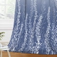 thumbnail image 3 of Mizhona Blue Gradient Blackout Curtains Set of 2 84 inch length for Bedroom,Omber Printed Windom Drapes Curtains for Living Room, 3 of 7