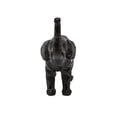 thumbnail image 2 of Sagebrook Home 8" Elephant Figurine, Black, 2 of 6