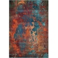 thumbnail image 3 of Nourison Celestial Abstract Atlantic 7'10" x 10'6" Area Rug, (8x11), 3 of 6