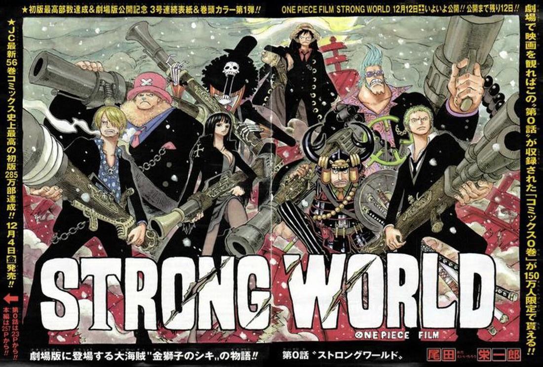 One Piece Film Strong World 09 11x17 Movie Poster Japanese Walmart Com