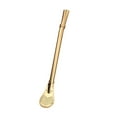 thumbnail image 2 of Biplut Drinking Straw Spoon Yerba Mate Tea Filter Stainless Steel Bombilla Gourd Reusable Bar Accessory for Kitchen (Golden,1 PC), 2 of 13