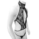 thumbnail image 4 of See Through Men Lace Bikini Lingerie Set Sleeveless Sissy Bra Tops with Crotchless G-string Thong Underwear Gay Sexy Panties, 4 of 5