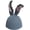 Grey, variant on Jiibva Knit Ski Helmet Cover Bunny Ear Skiing Caps Cover Unisex Ski Helmet Cover for Snowboard, Winter Sports Helmet Accessories