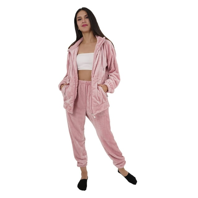 Conjunto pants deportivo para mujer de algodón Rosa GAON
