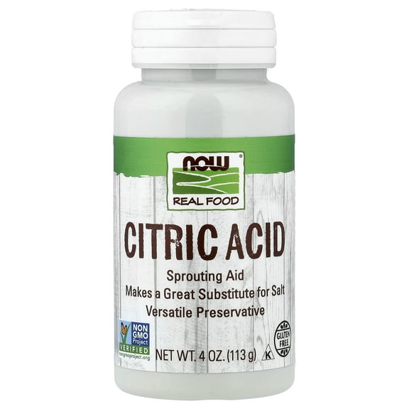 NOW Foods Citric Acid 4 Ounce